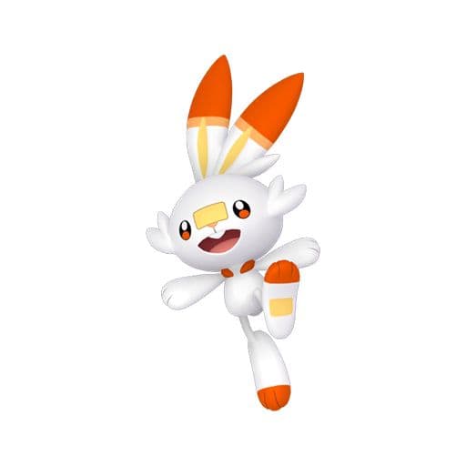 Scorbunny in Pokopia