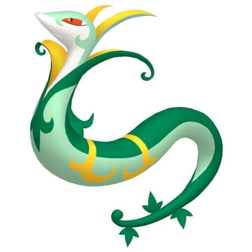 Serperior in Pokopia