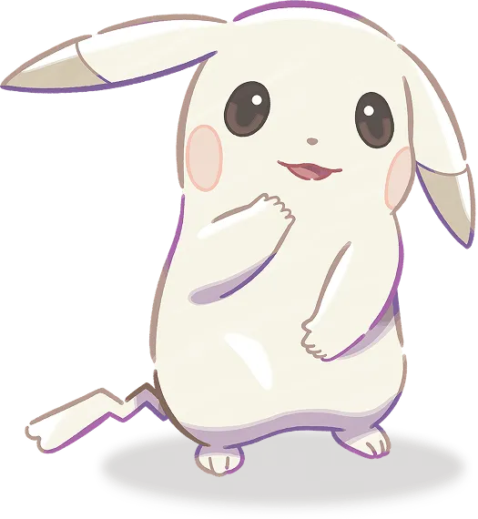 Peakychu — Pikachu (Variant) story character in Pokémon Pokopia