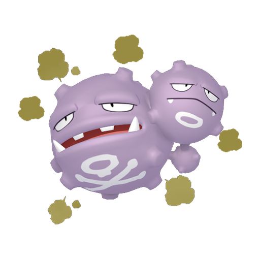 Weezing in Pokopia